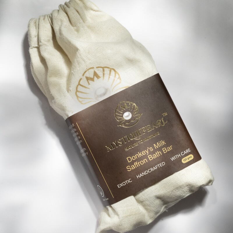 Donkey's Milk Saffron Bath Bar