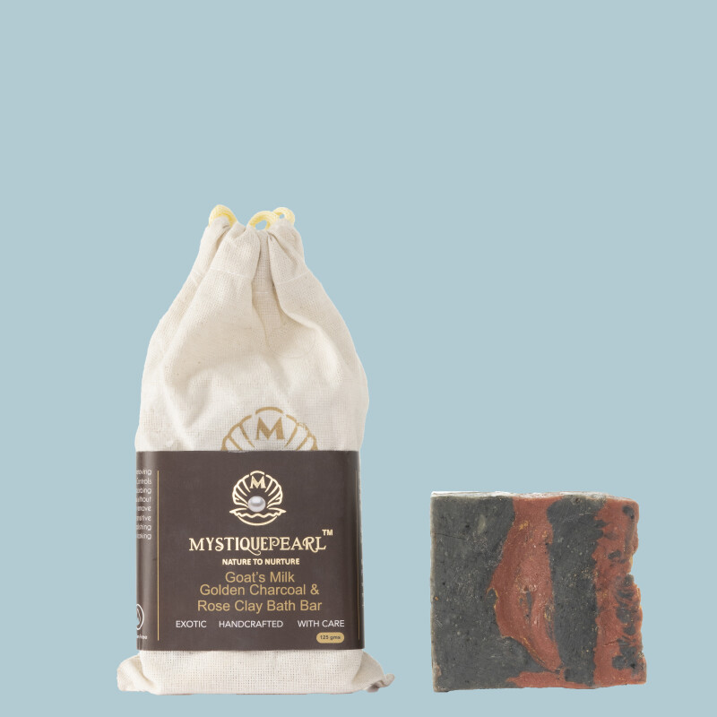 Goats Milk Charcoal And Rose Clay