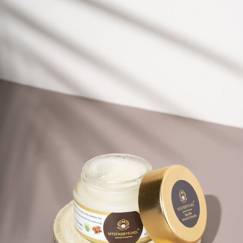 Facial Gel Aloe Vera And Rosehip Under Eye Gel